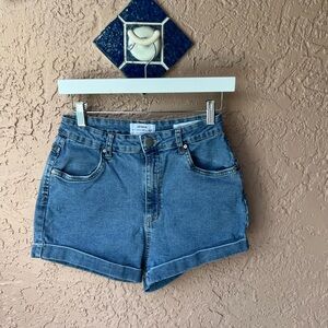 Cotton On Women's Blue Jean Shorts
